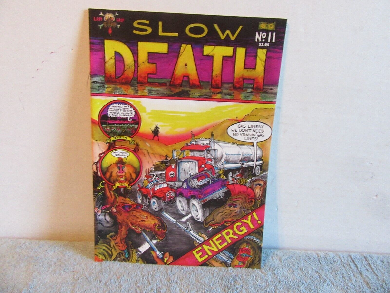 Slow Death comic book # 11 last gasp energy 1992