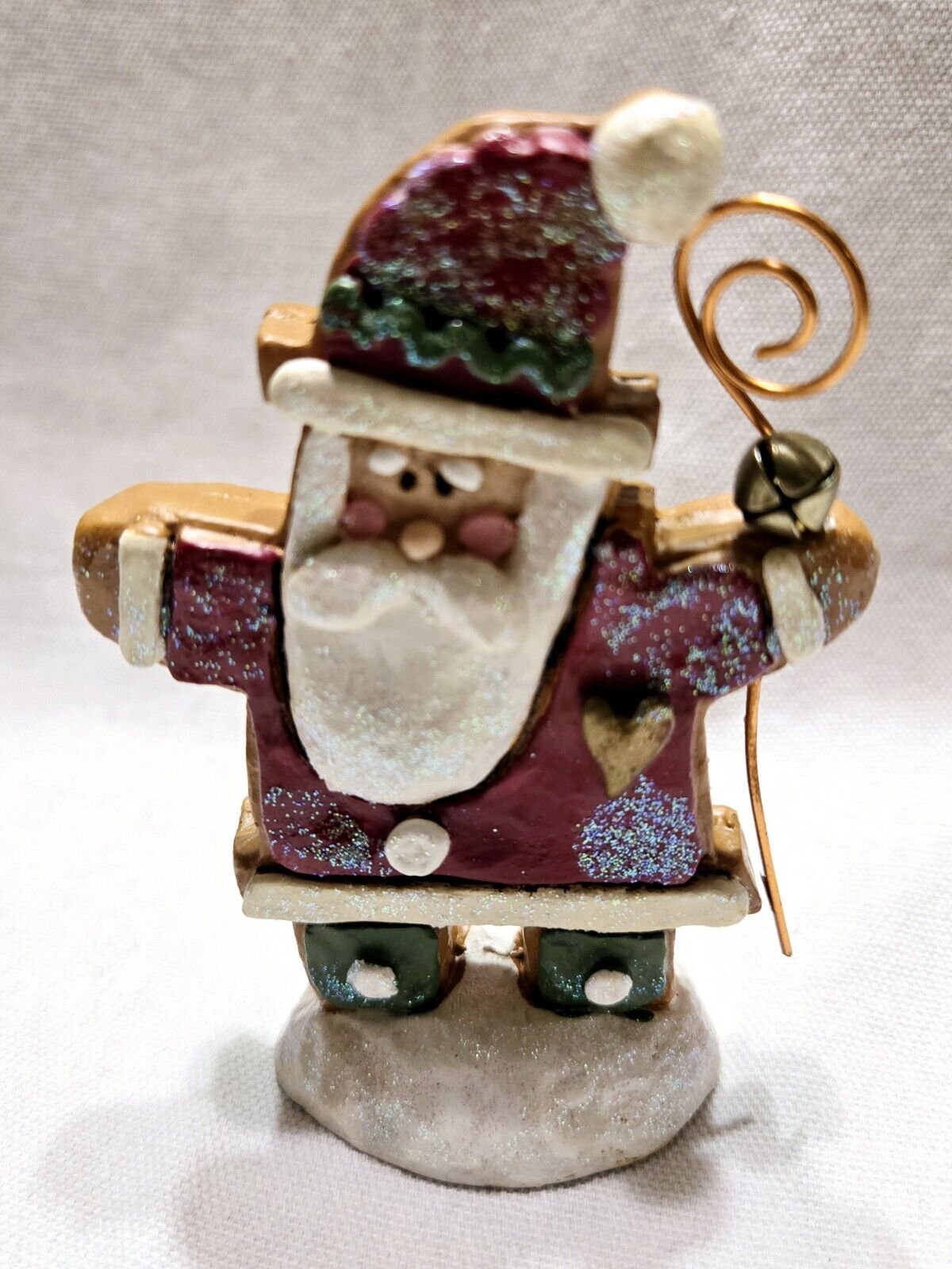 Vintage Kurt S. Adler Inc. Rare Santa Claus Christmas Figurine Decoration~Resin