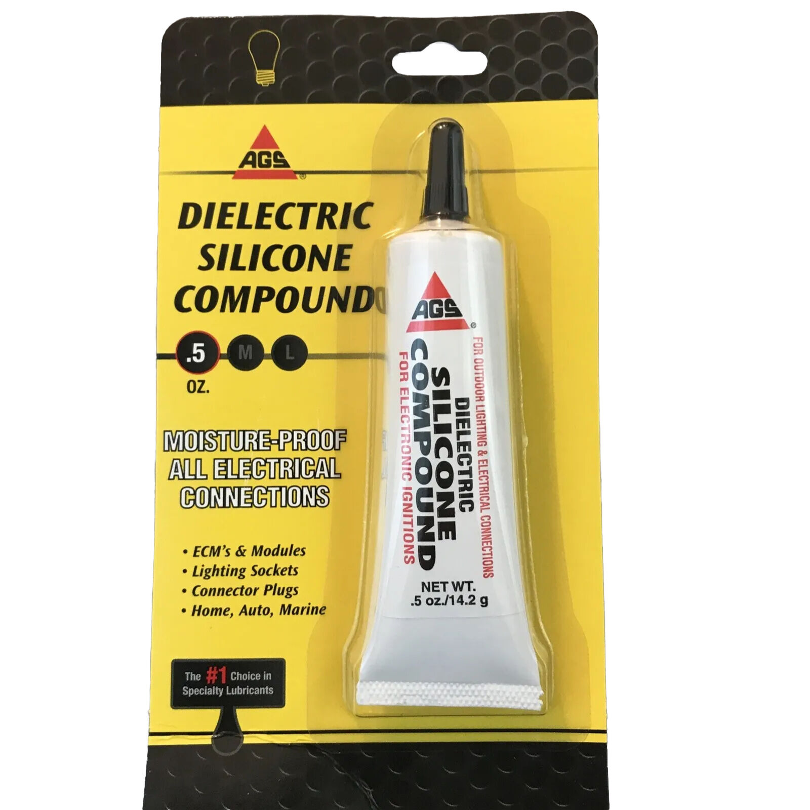 AGS DIELECTRIC SILICONE COMPOUND .5 Oz. Moisture Proof Your Connections
