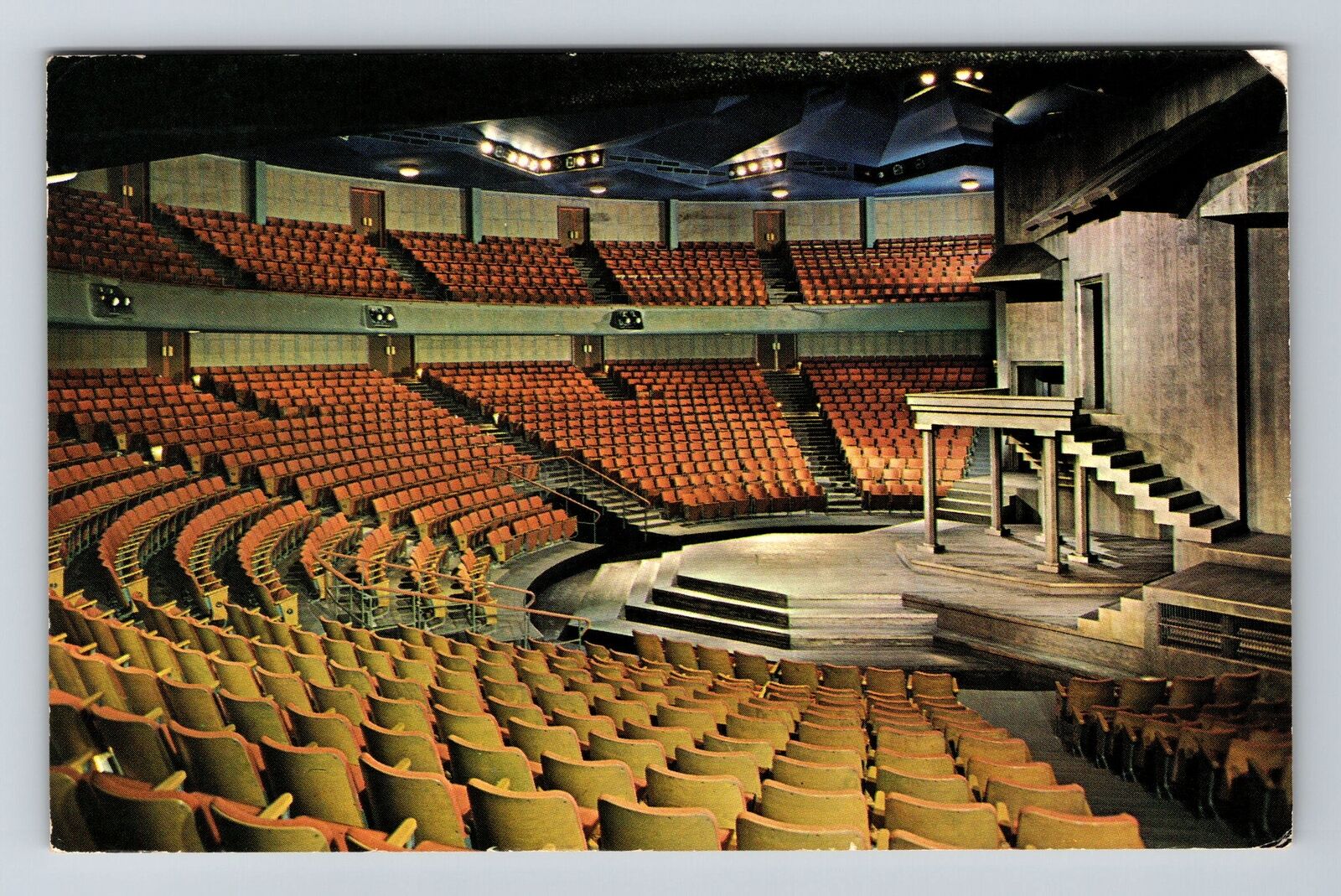 Stratford-Ontario, Auditorium Festival Theatre, Vintage Postcard