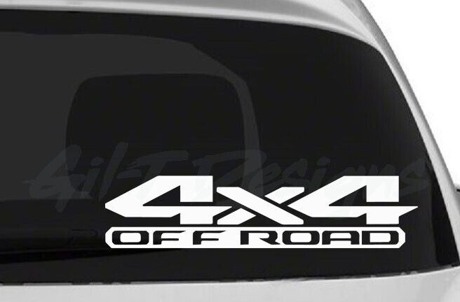 4x4 Off Road Vinyl Decal Sticker, Dodge Ram, Truck, Mud, Dirt, Lifted Oracal 651