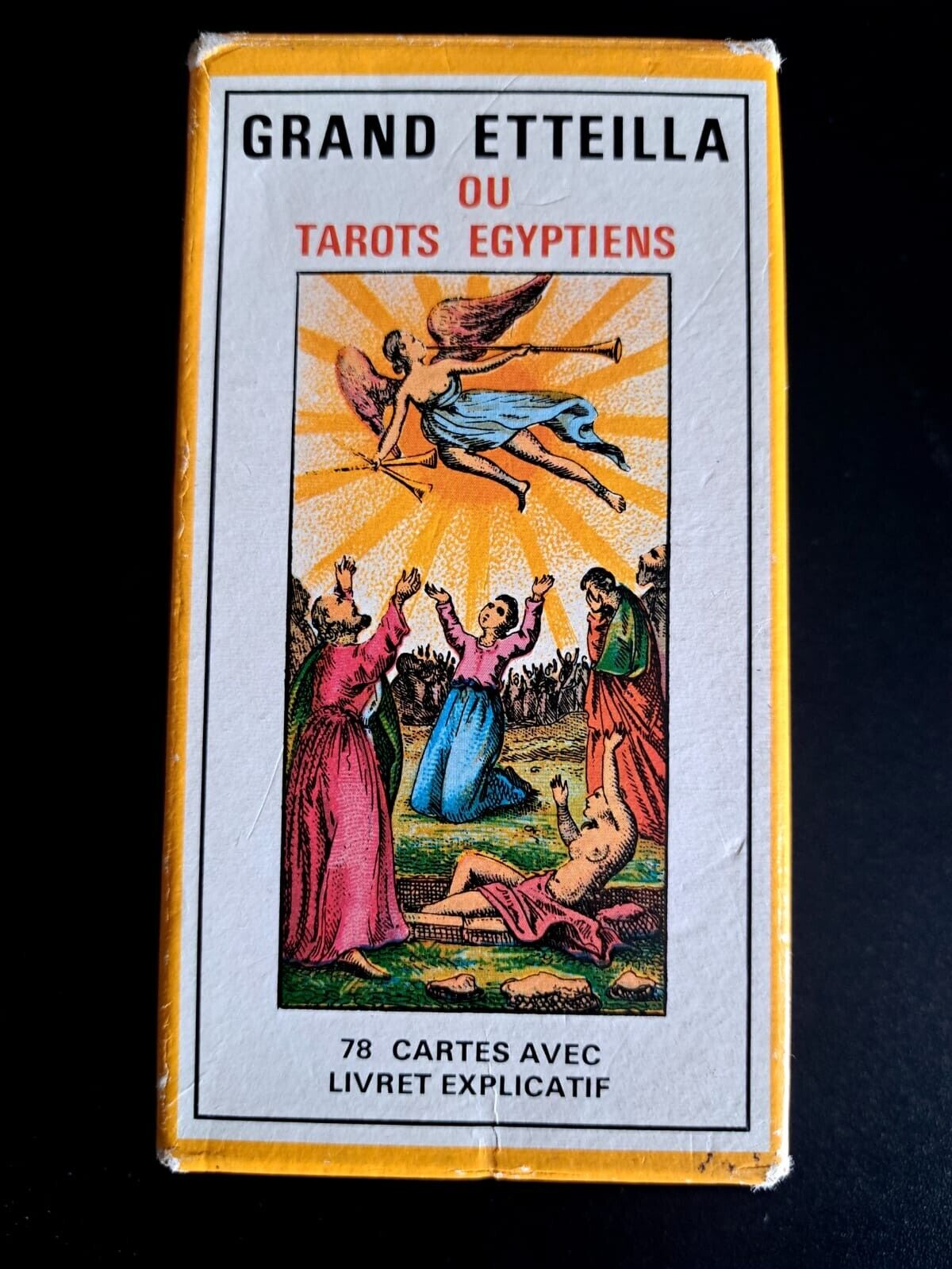 Grand Etteilla - Egyptian Gypsies Tarot - Cartomancy Grimaud 1977