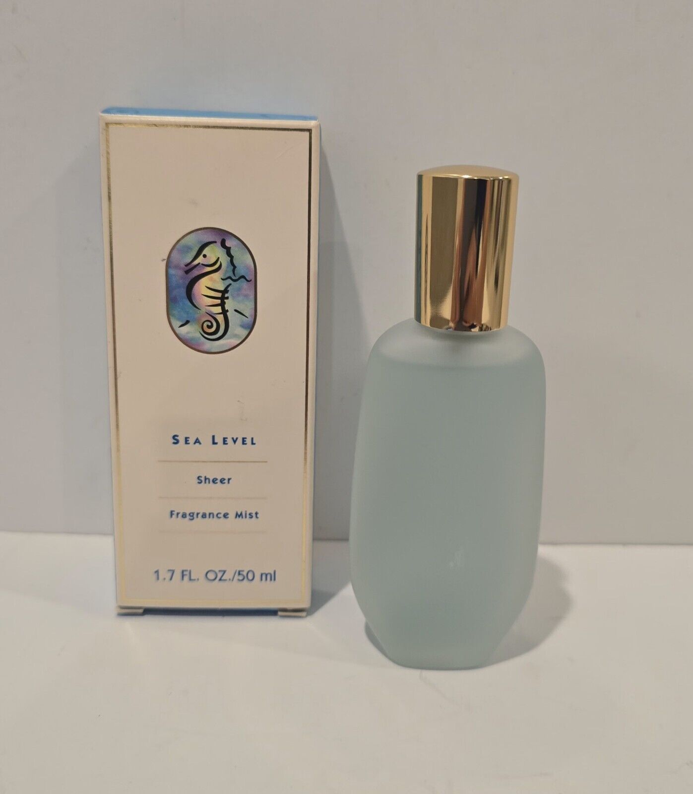 Vtg Mary Kay SEA LEVEL Sheer Fragrance Mist #2923 Discontinued 1.7 Oz OPEN Box