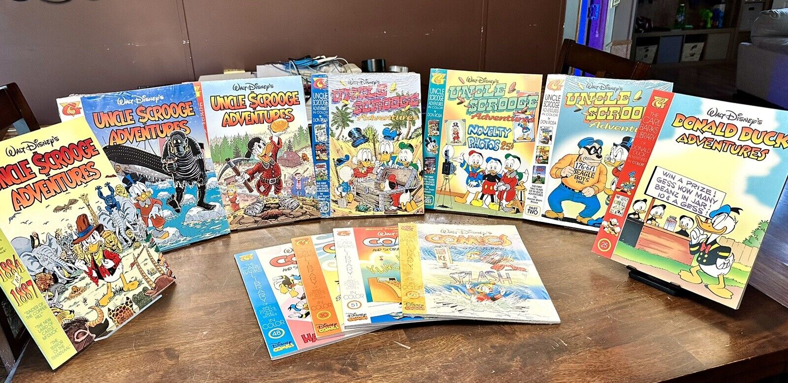 Walt Disney’s uncle Scrooge adventures Comics Lot