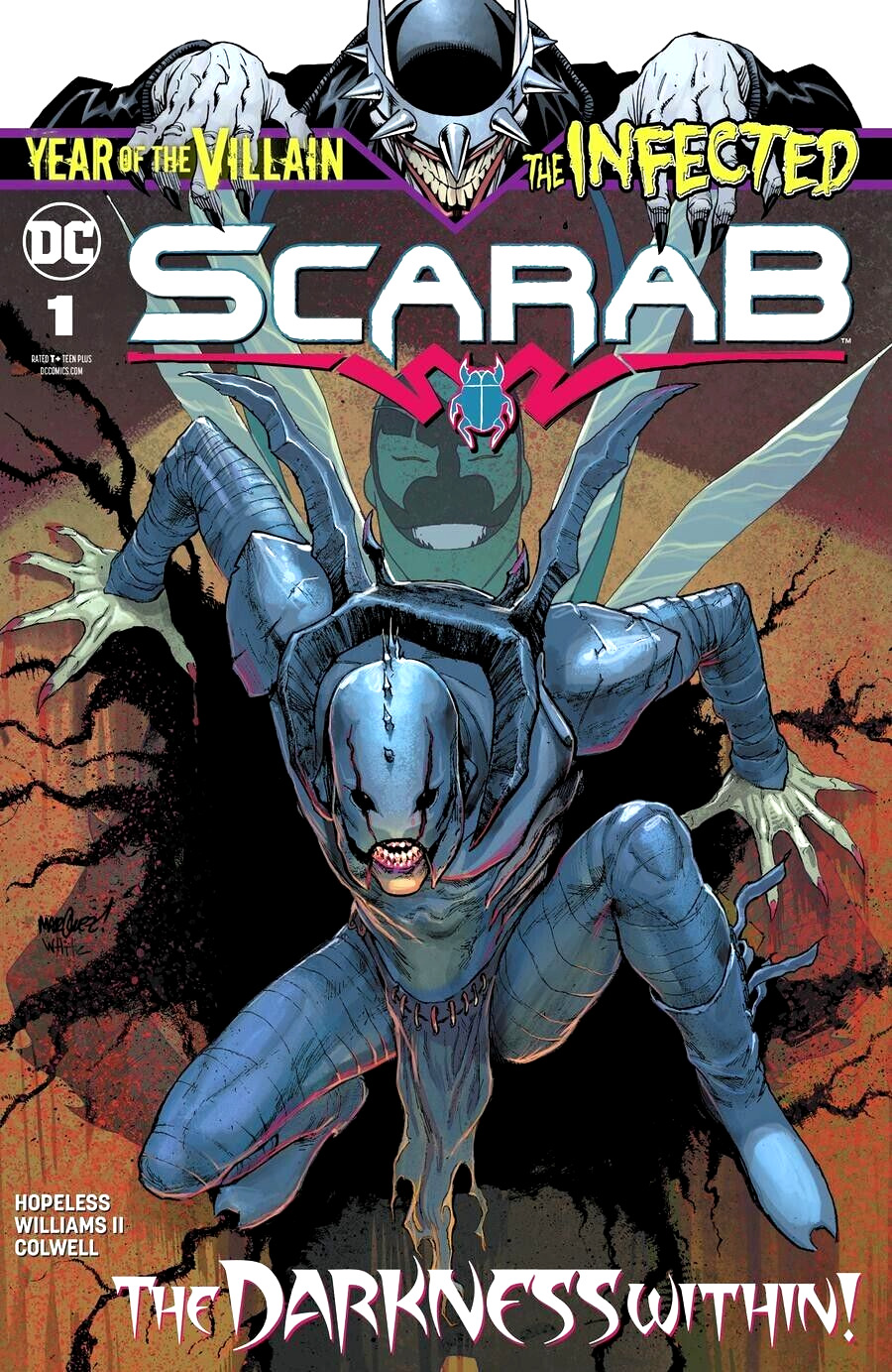 THE INFECTED SCARAB YEAR OF THE VILLAIN #1 CVR A 2019 DC COMICS NM