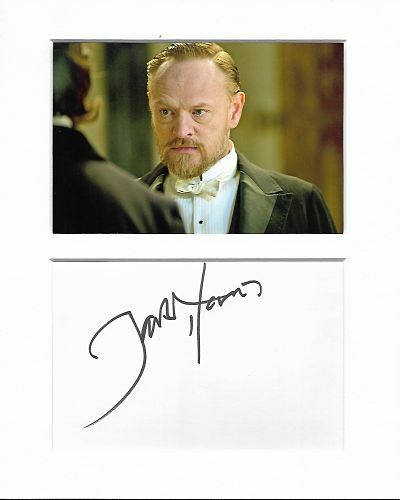 Jared Harris Sherlock Holmes authentic hand signed autograph signature AFTAL COA