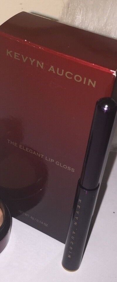 Kevyn Aucoin The Elegant Lip Gloss & Lip Brush~Anastasial 3.65g BOXED