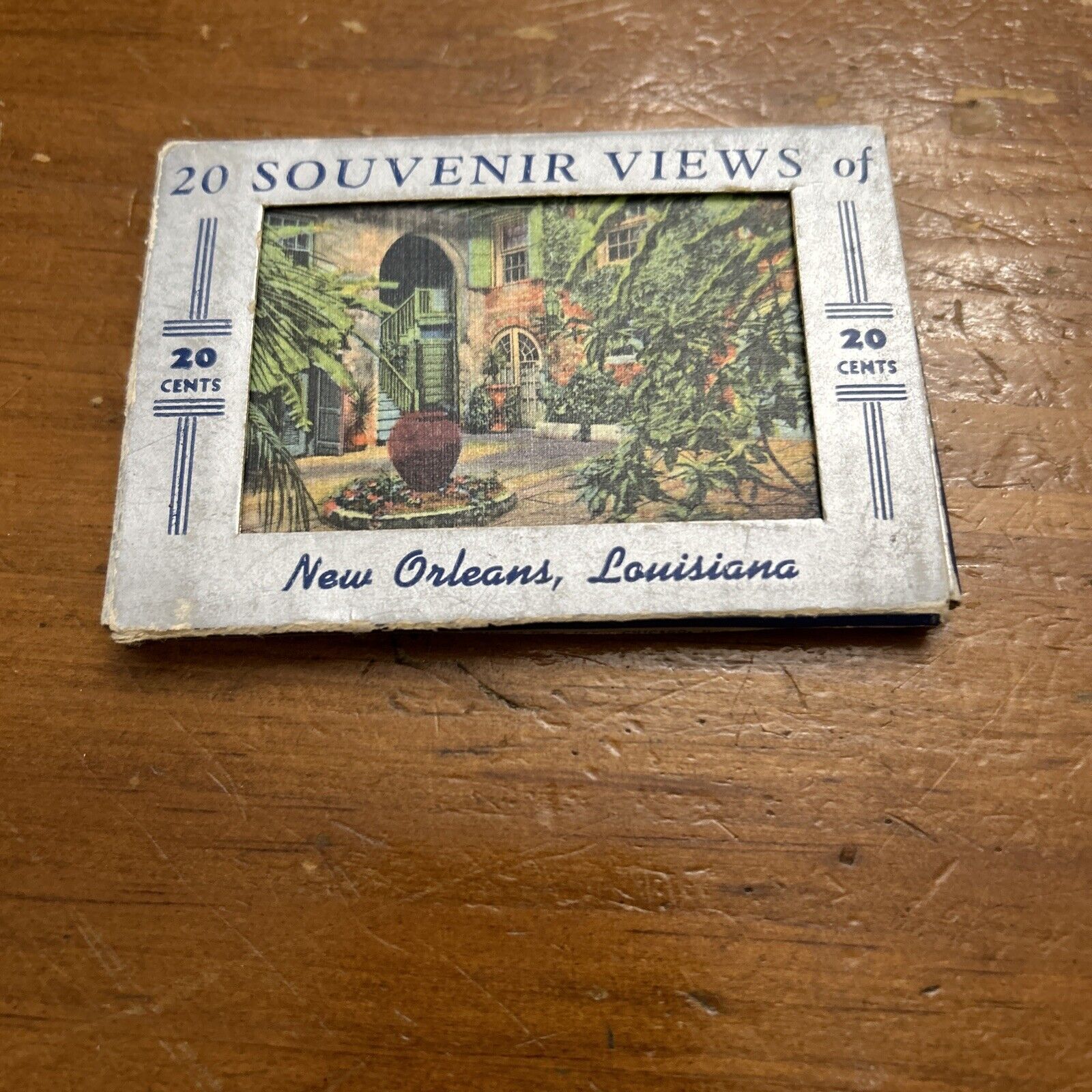 20 Vintage Miniature New Orleans Louisiana Souvenir Post Cards