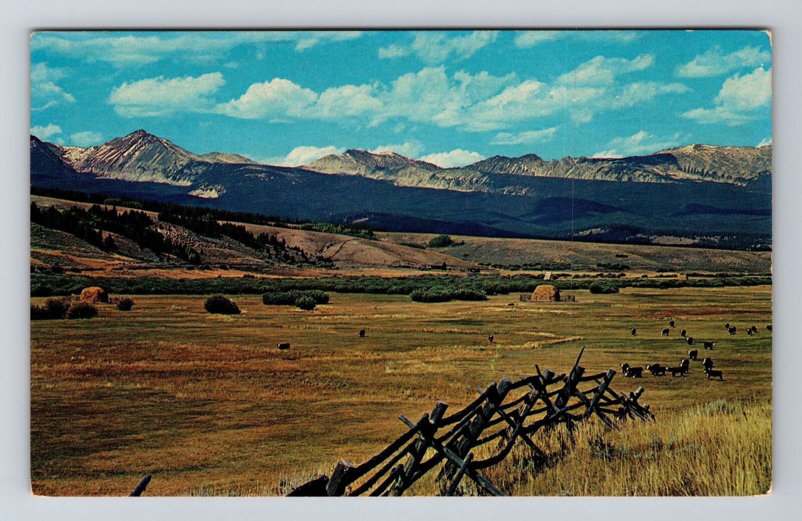 MT-Montana, The Big Sky Country, Scenic Outside, Vintage Postcard