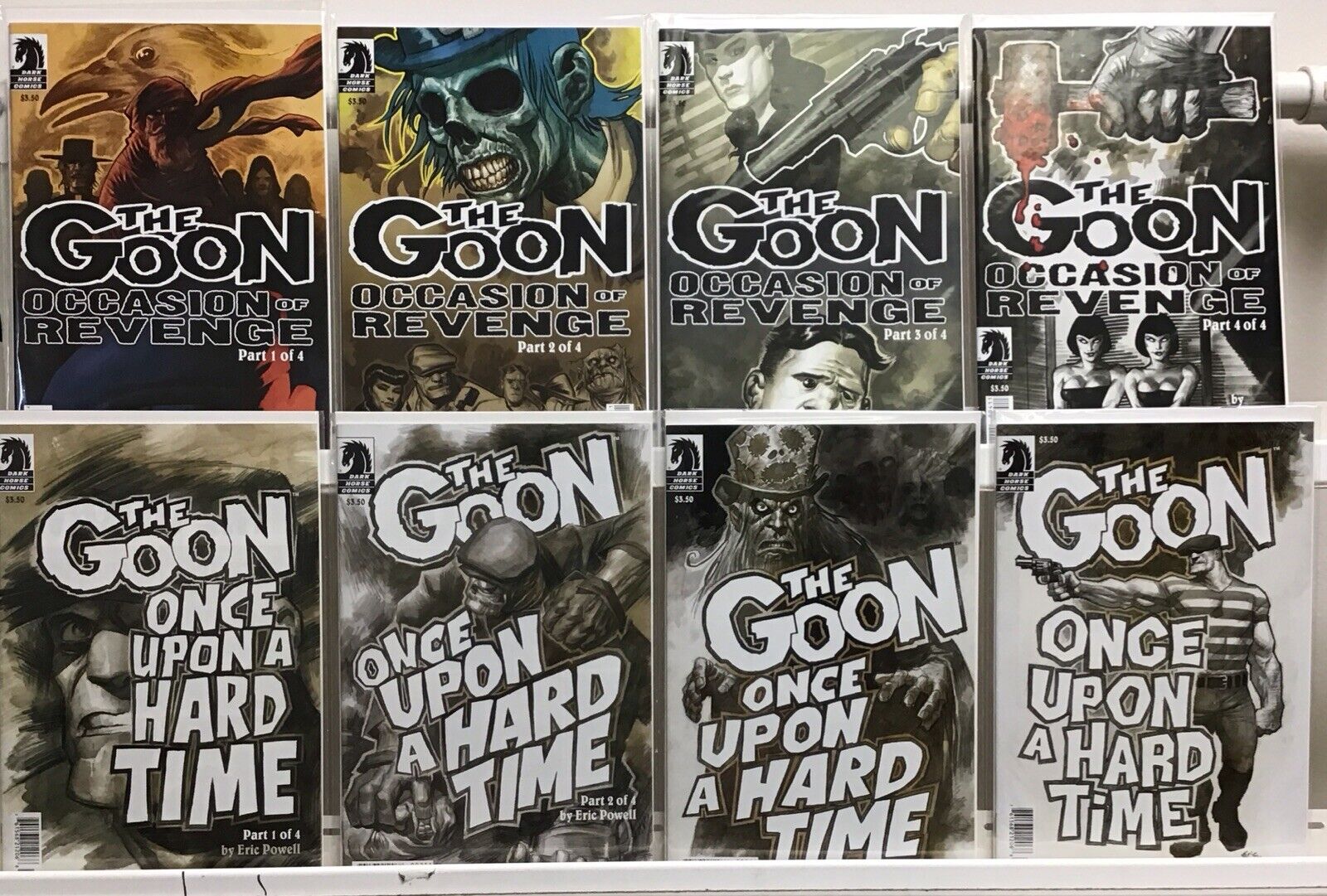 Dark Horse Comics The Goon Sets Comic Book Lot Of 8