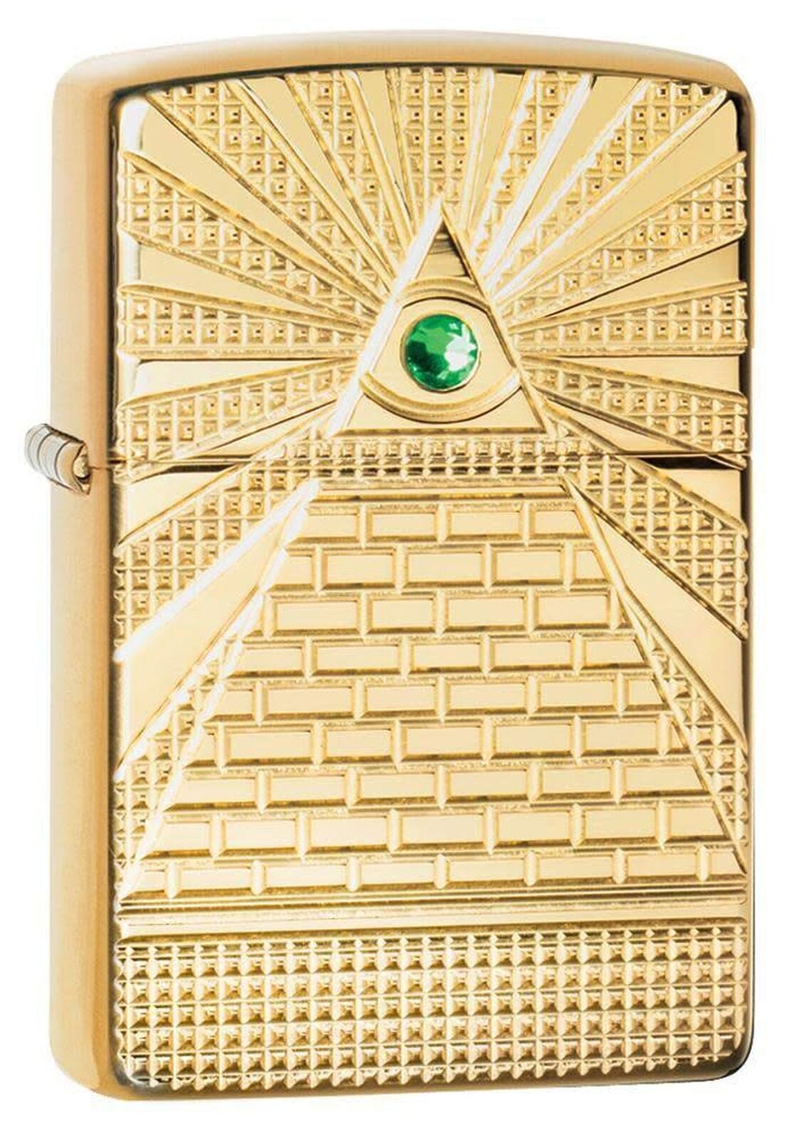 Zippo Eye of Providence High Polish Brass Design Pocket Lighter 49060-075087