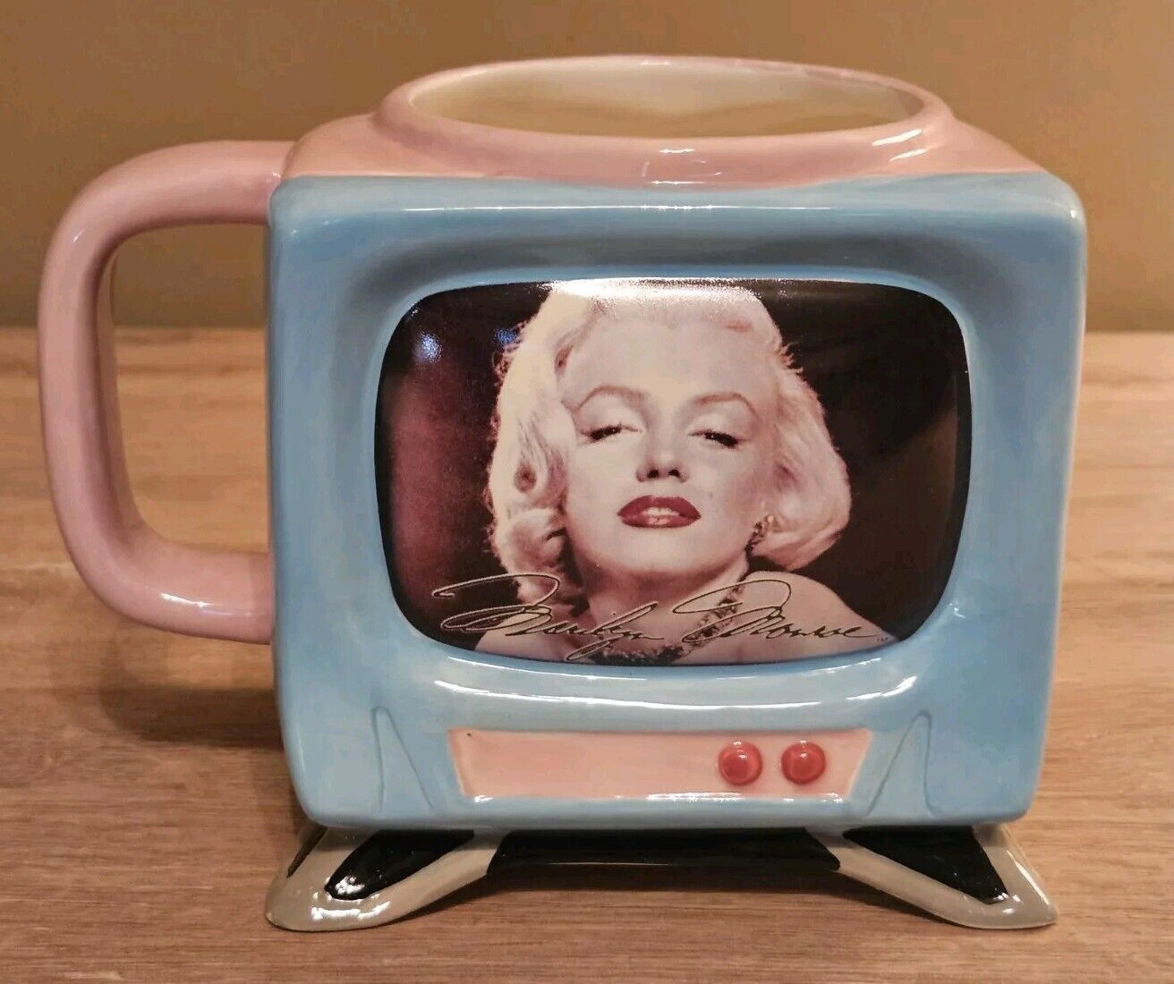 New In Box Marilyn Monroe Collective TV Mug By Vandor Very Rare & Retired 2001