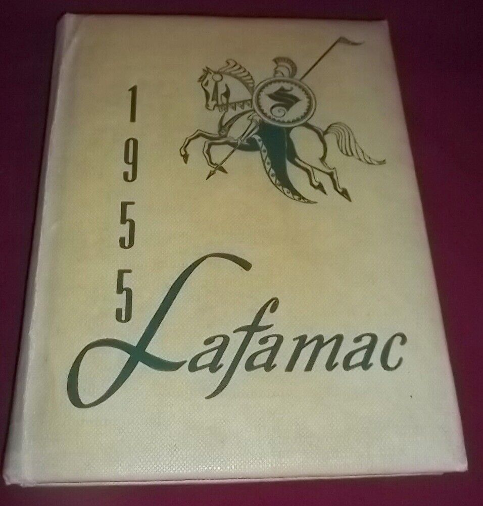 Fayetteville North Carolina 1955 Senior High School Year Book Lafamac RARE Find