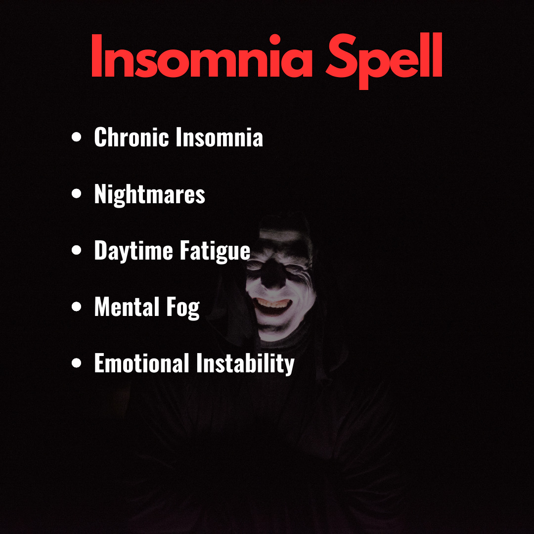 Insomnia Spell - Chronic Sleeplessness | Powerful Black Magic for Endless Nights