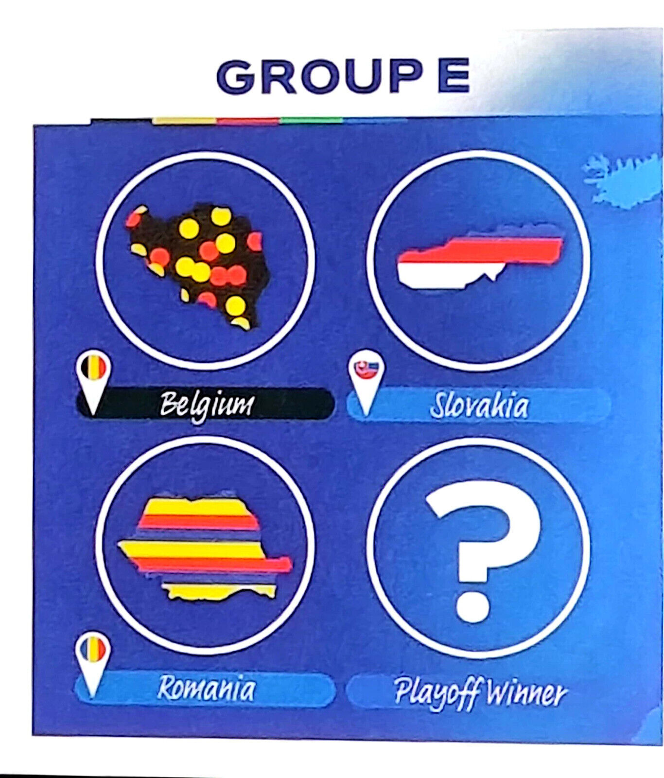 Topps Euro 2024 Germany Stickers - (Group E - Group F - Legends) - 3/3