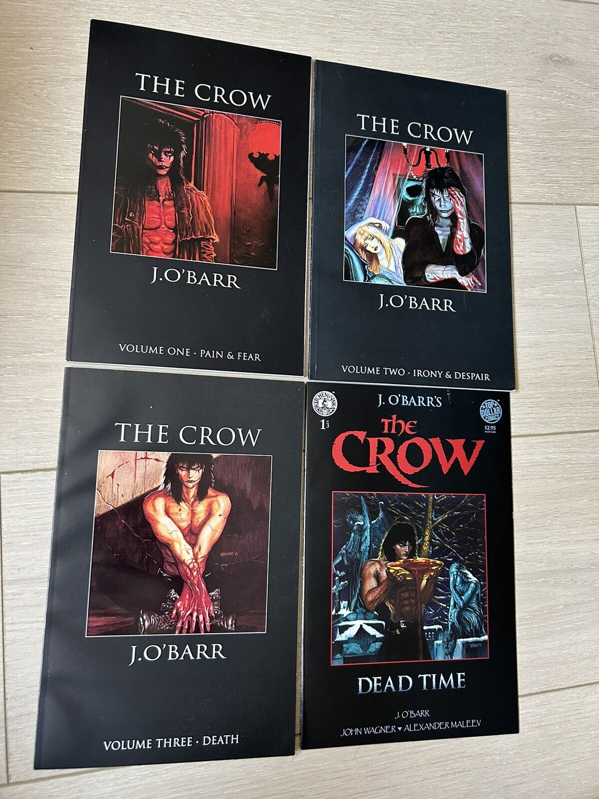The Crow Volume One Two Three 1992 NM 1st Print Tundra + Dead Time #1 Hot Movie
