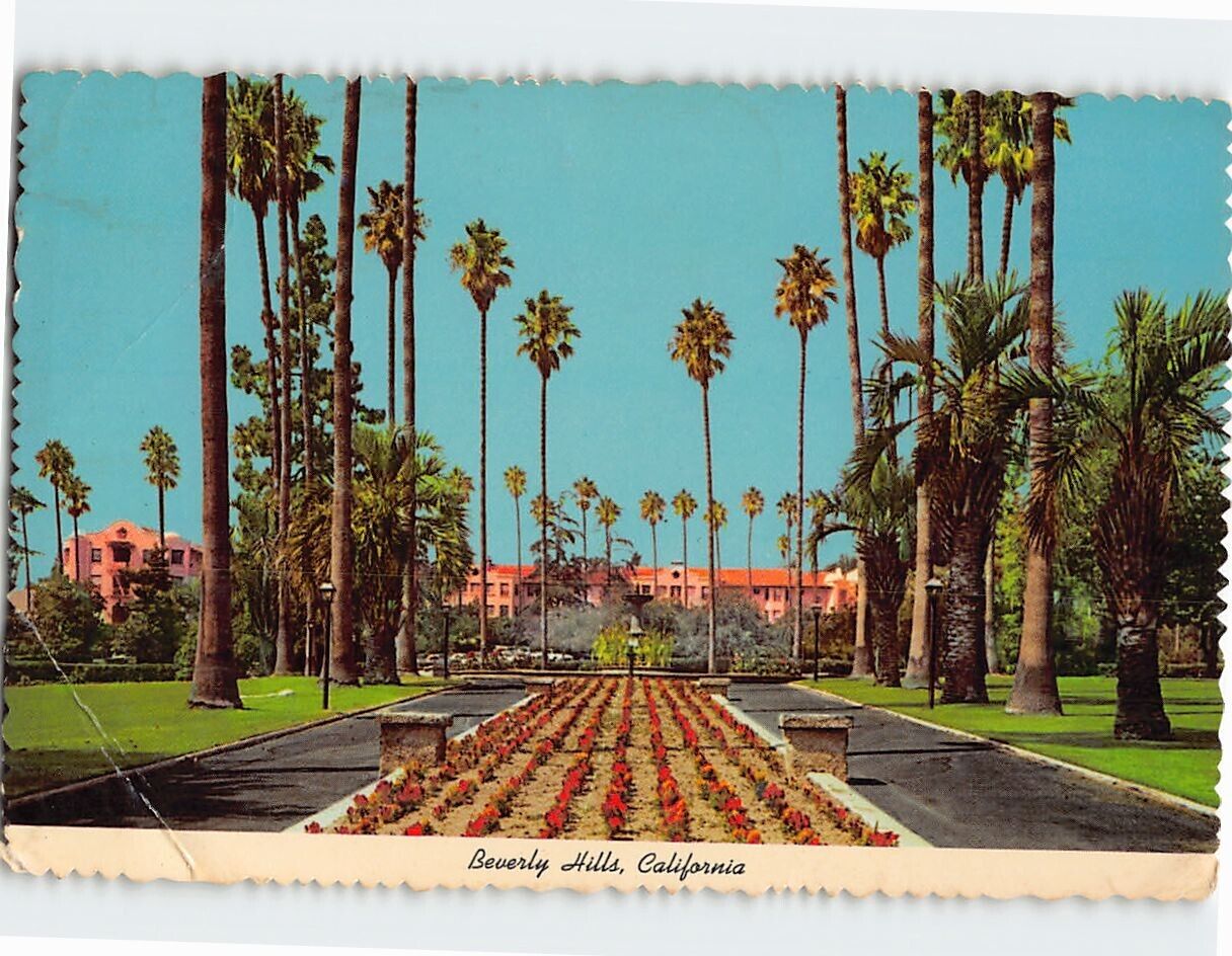 Postcard Beverly Hills, California