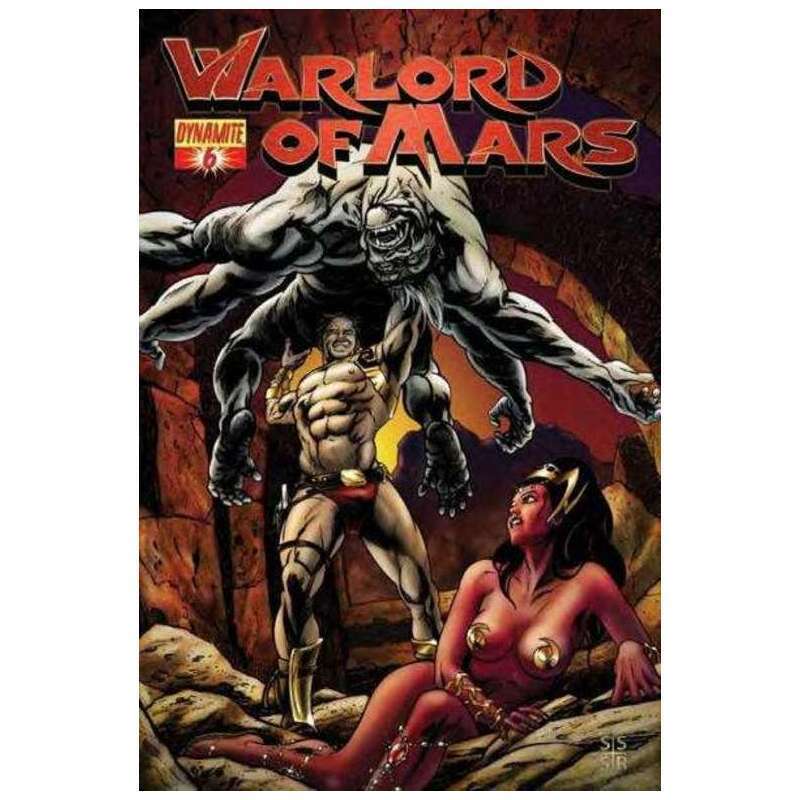 Warlord of Mars #6 Cover D Dynamite comics NM minus Full description below [c