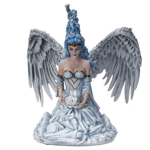 PT Pacific Giftware Spirit of Winter Angel Fairy  in Pale Blue Gown