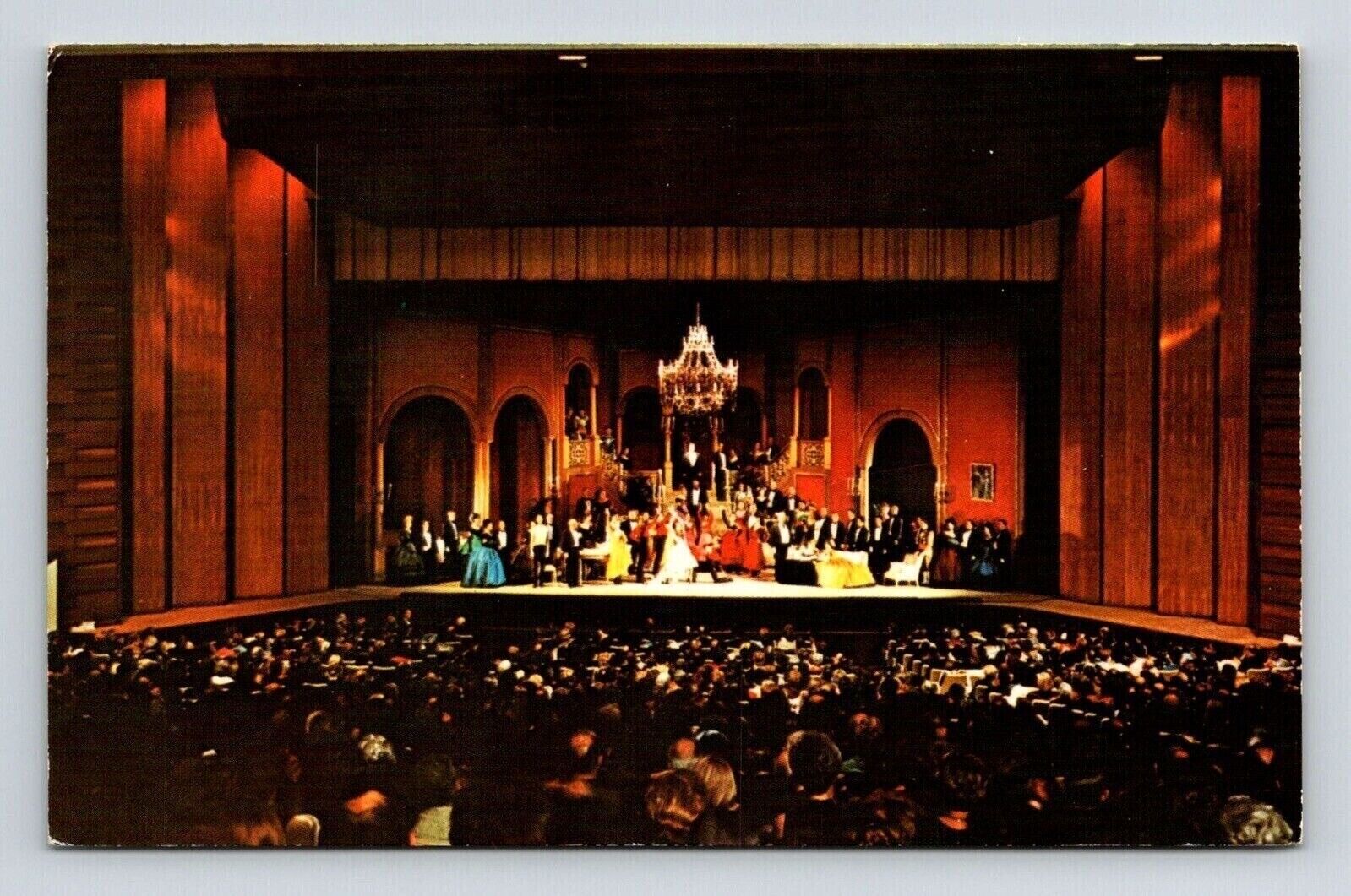 Stage Auditorium O’Keefe Centre Toronto Canada Postcard UNP VTG Unused Vintage