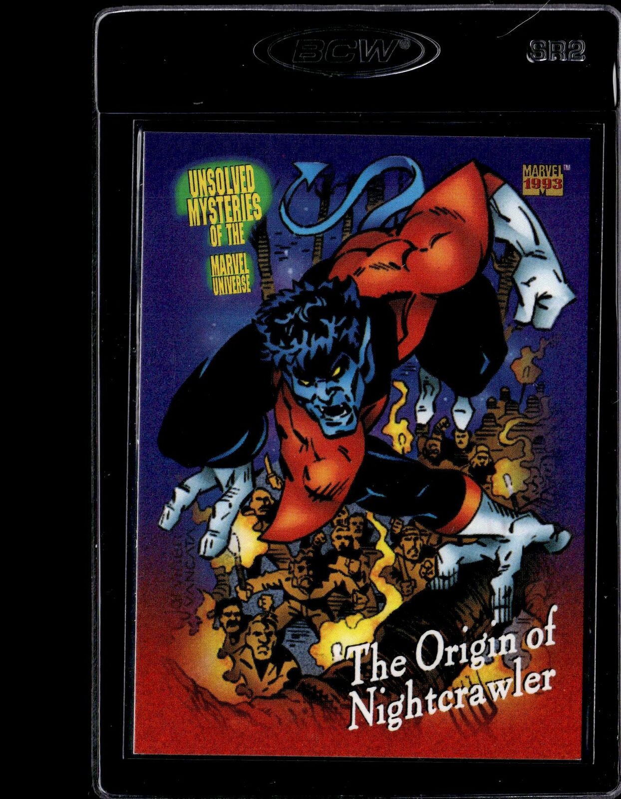 1993 SkyBox Marvel Universe #144 The Origin of Nightcrawler