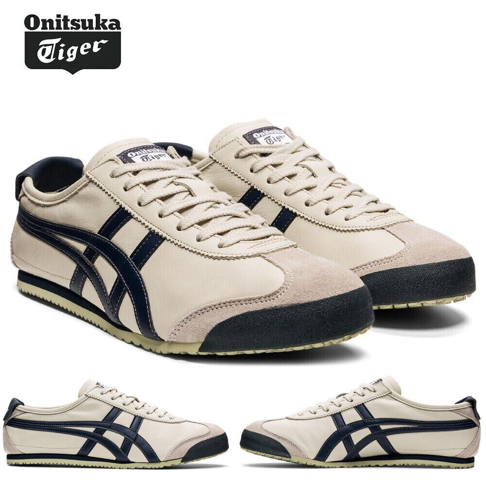 Onitsuka Tiger MEXICO 66 Classic Sneakers 1183C102 200 Birch/Peacoat Unisex Hot