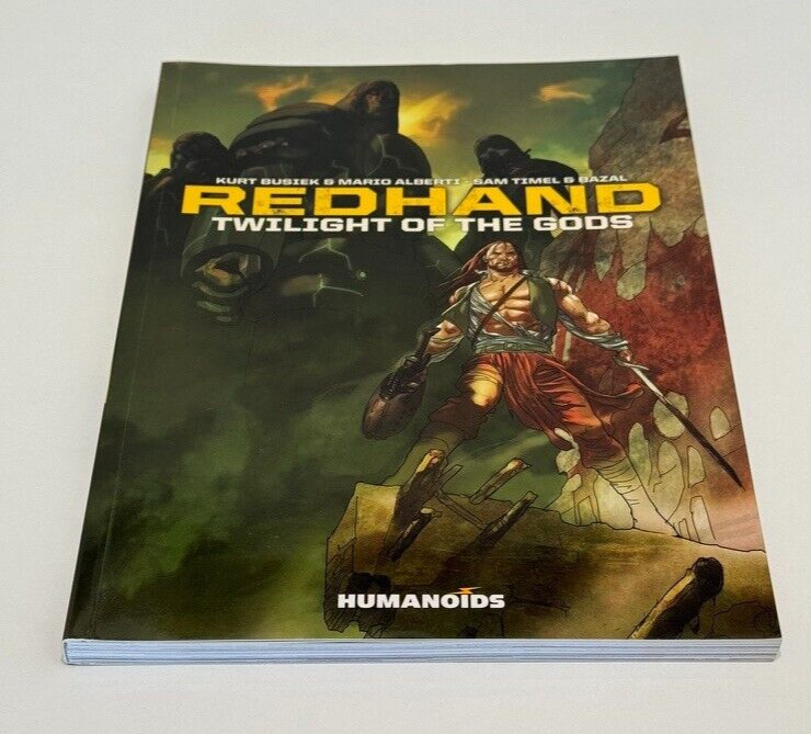 Redhand: Twilight of The Gods - Busiek and Alberti - Humanoids - Brand New