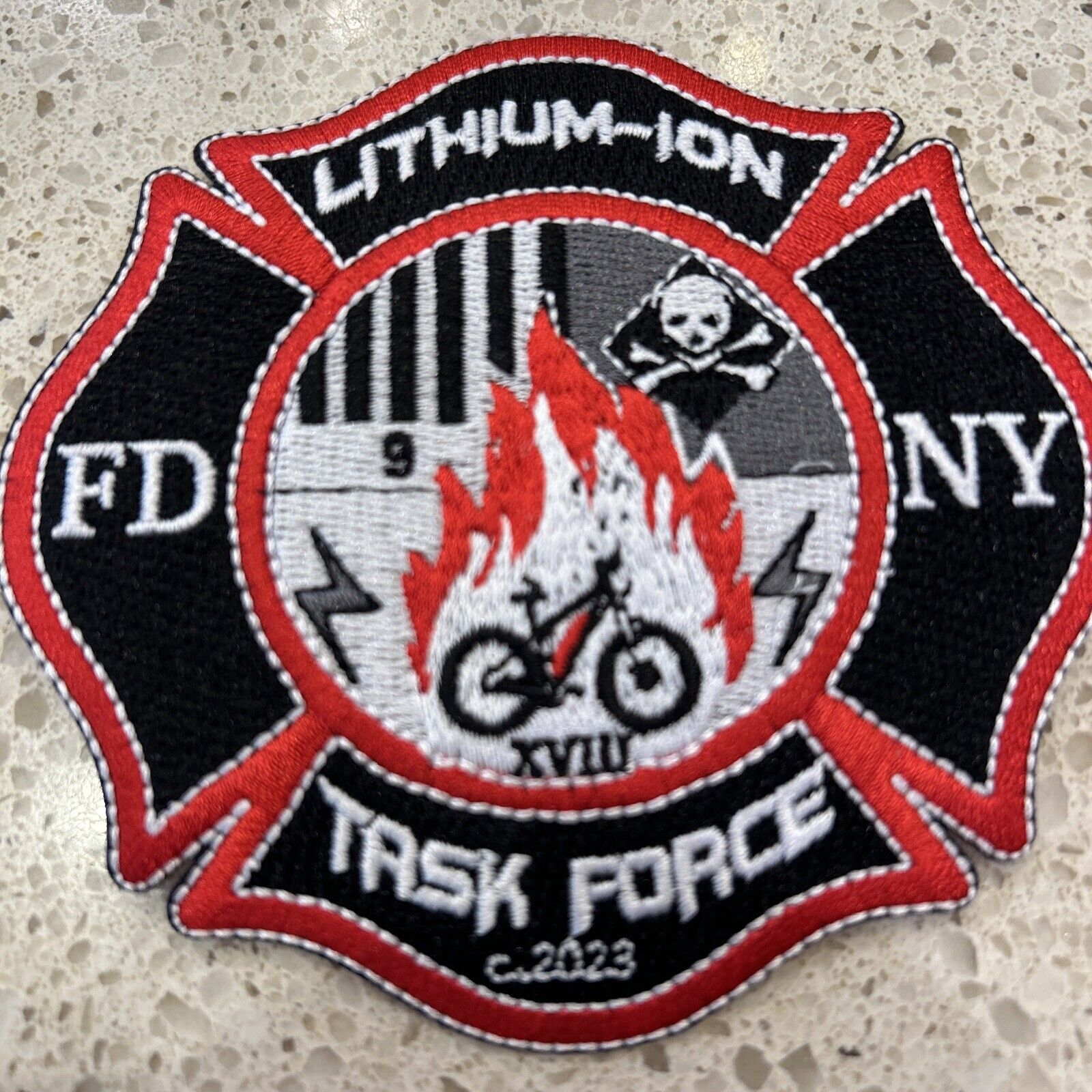 FDNY Original Lithium-Ion Task Force Patch