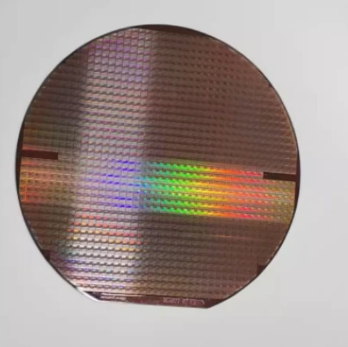 Silicon Wafer12 Integrated Circuit CPU Chip Technology Semiconductor Lithography