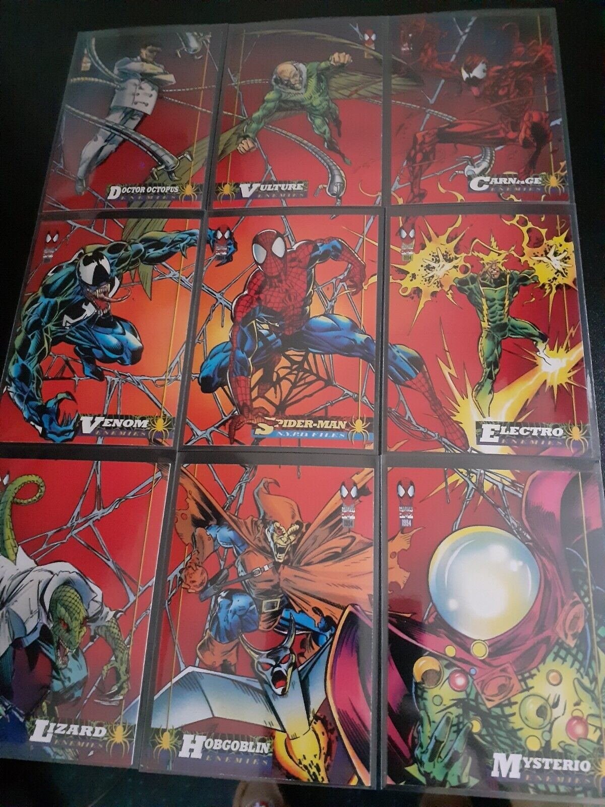 94 Fleer Amazing Spider-Man Cards ☆ Marvel Comics ☆ You Pick, Complete Your Set