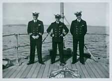 Captain Hamilton, Captain Palmgren board - Year... - Vintage Photograph 559845 picture