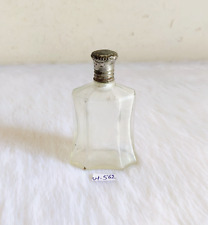 Vintage ESP Yardley Clear Cut Glass Perfume Bottle Decorative London Props G562 picture