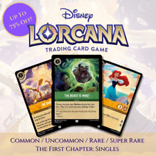 Disney Lorcana The First Chapter Common/Uncommon/Rare Singles Up to 75% Off picture