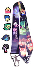 Inside Out Lanyard Set with 5 Trading Pins Walt Disney World Parks ~ Brand NEW picture