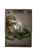 *Sealed* 1970 Northrup, King & Co. Cucumber Chicago Pickling Seed Pack picture