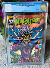 Wizard Ace Edition: Mars Attacks #11, 1996, CGC, 10, Gem Mint picture