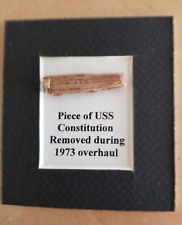 SMALL PIECE OF WOOD FROM SHIP USS CONSTITUTION (OLD IRONSIDES) picture