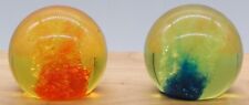 Pair of (2) Vintage Resin Decorative Paperweights picture