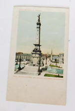 Indiana IN Indianapolis Soldiers Sailors Monument Postcard Undivided antique picture
