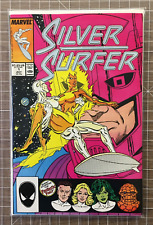 Silver Surfer #1 Fantastic Four - Marvel Comic (1987) 3-4 picture