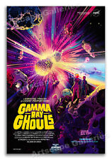 Gamma Ray Ghouls Cosmic Radiation NASA Horror Movie Style Poster - 16x24 picture