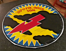 Vintage USAF 317th Fighter Intcp Squadron Sign 23