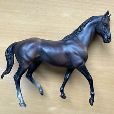 Breyer Horse Kelso Dark Chocolate Brown Bay Classic Racehorse 1975 Vintage 7x6” picture