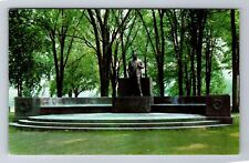 Endicott NY-New York, George F Johnson Monument, Antique, Vintage Postcard picture