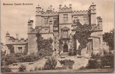 Vintage 1910s BOLSOVER CASTLE England UK Postcard Mansion / Front View - Unused picture