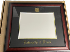 University of Miami Classic Diploma Wooden Frame picture