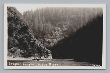 Postcard RPPC Rogue River Copper Canyon Oregon Unposted Boat picture