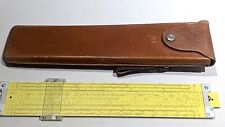 Pickett  Model 14 Military LogLog Slide Rule Leather Case labeled U.S. , c1958 picture