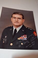 Maj General Stanley Heng Signed 8x10 Photo picture
