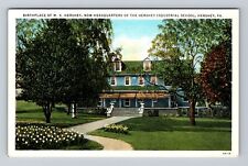 Hershey PA-Pennsylvania, Birthplace of M.S Hershey, Antique Vintage Postcard picture